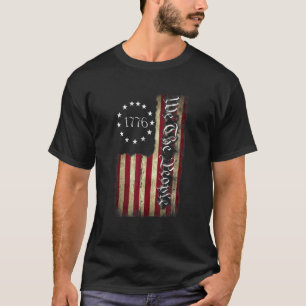 1776 We The People Patriotic American Constitution T-Shirt