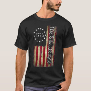 1776 We The People Patriotic American Constitution T-Shirt