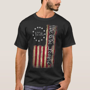 1776 We The People Patriotic American Constitution T-Shirt