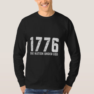 1778 One Nation Under God 4th of July for Patrioti T-Shirt