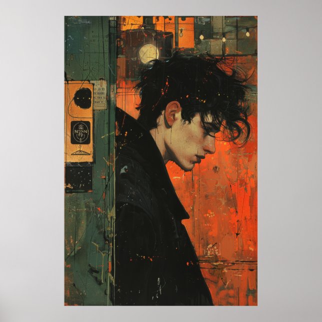 1783: A Beautiful Painting by Egon Schiele Poster (Front)