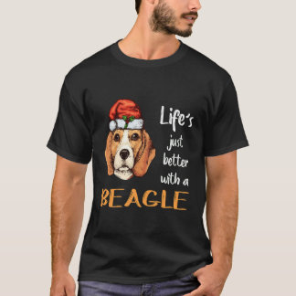 178 Life Just Better With A Beagle T-Shirt