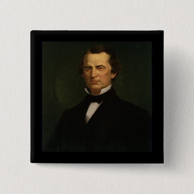 17 Andrew Johnson 15 Cm Square Badge (Front)