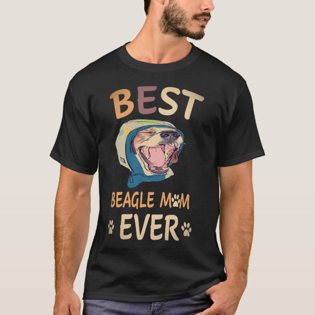 17 Best Beagle Mum Ever Beagle T-Shirt (Front)