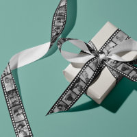 17 Black & White Photo Film Strip Satin Ribbon