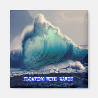 17.Blue ocean waves,gifts for ocean lovers vintage