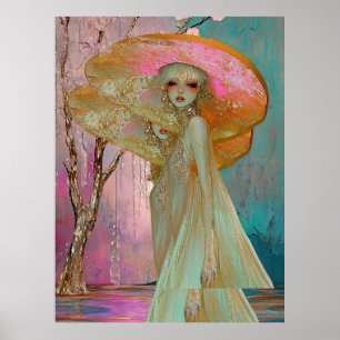 *~* 17 FD2 Nouveau Fantasy Ethereal Dreamlike Poster