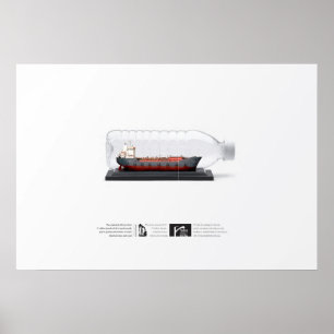 17 Million Barrels - Think Outside the Bottle Poster