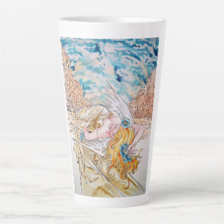 17 oz Latte Mug - Shades of Angels Book collection