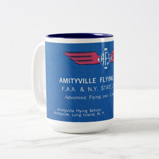 17 Oz Mug featuring Amityville Flying Service 