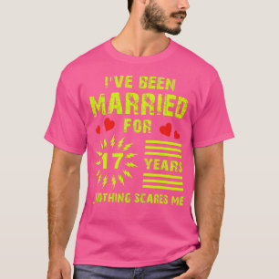 17 year Wedding Anniversary Gift ideas for Him, He T-Shirt