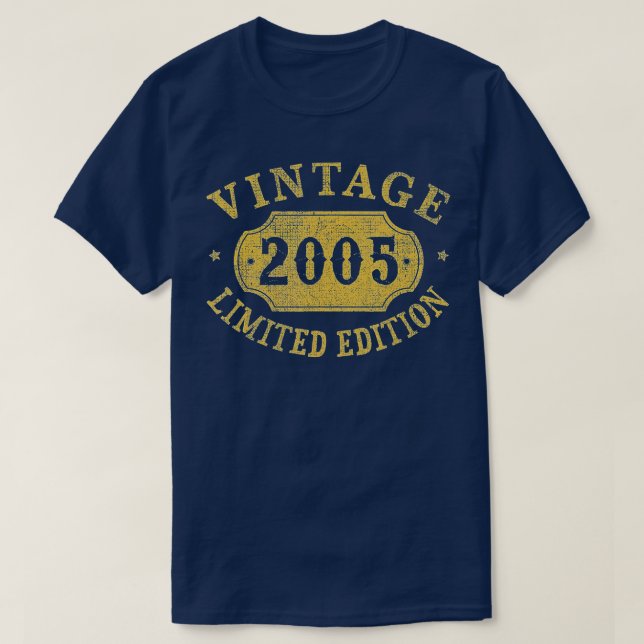 17 years old 17th Birthday Anniversary Best Limite T-Shirt (Design Front)