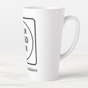 17oz Custom Logo Tall Latte No Min Promo mug
