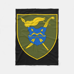17th Army Corps (ukraine) Ukrainian Military Fleece Blanket