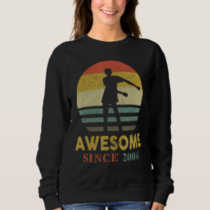 17th Birthday Boy Gifts Vintage Flossing Awesome S Sweatshirt