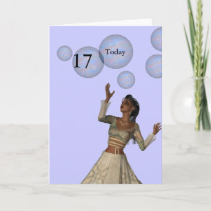17th Birthday Card