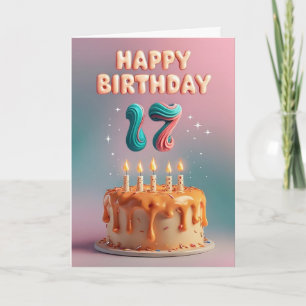 17th Birthday Card