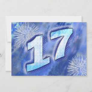 17th Birthday Party Invitation