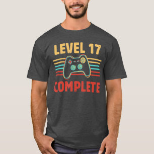 17th Birthday s For Girls Boys Gamer Gaming Gifts T-Shirt