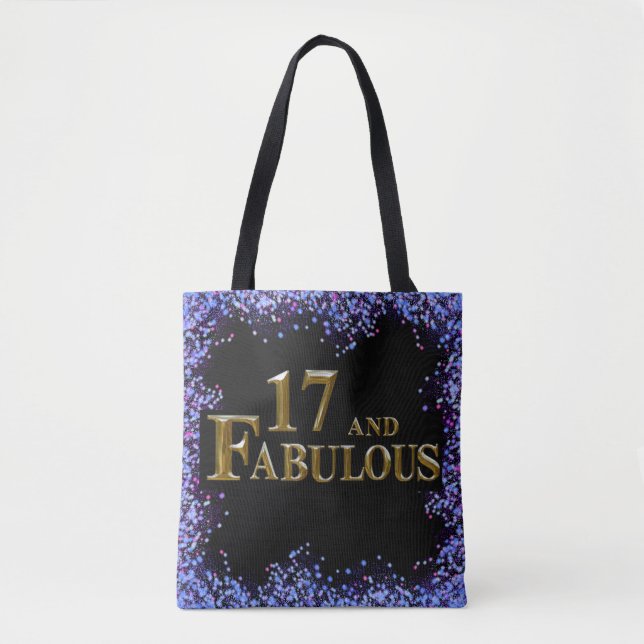 17th Birthday  Tote Bag (Front)