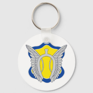 17th Cavalry Regiment Colour patch Key Ring