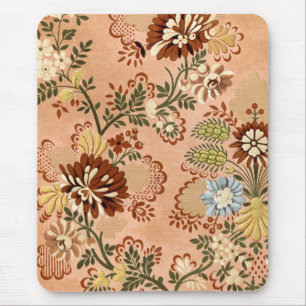 17th Century Damask Textile - Mousepad