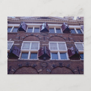 17th Century Dutch painter Rembrandt's house in Am Postcard