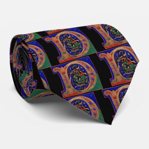 17th Century Letter D Tie