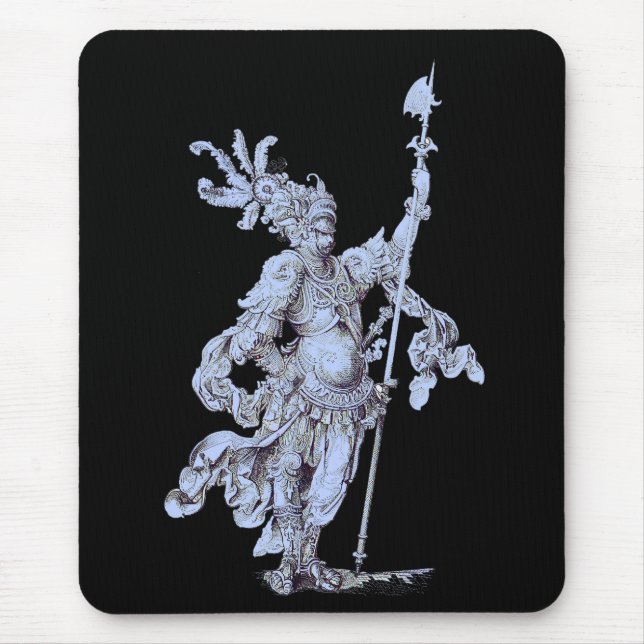 17th century soldier mouse mat (Front)