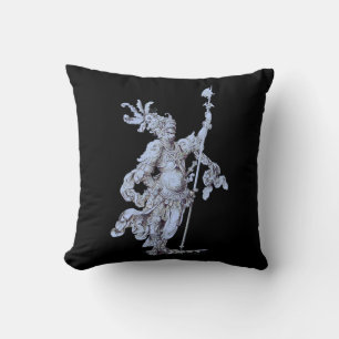 17th century soldier print cushion