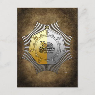 17th Degree: Knight of the East and West Postcard