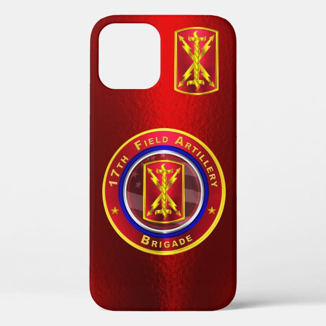 17th Field Artillery Brigade Customised Case-Mate iPhone Case (Back)