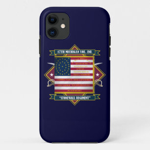 17th Michigan Volunteer Infantry iPhone 11 Case