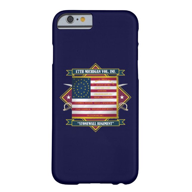 17th Michigan Volunteer Infantry iphone 6 Case-Mate iPhone Case (Back)