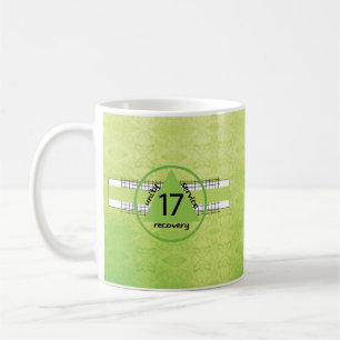 17th Year 12 Step Recovery Anniversary Gift Mug