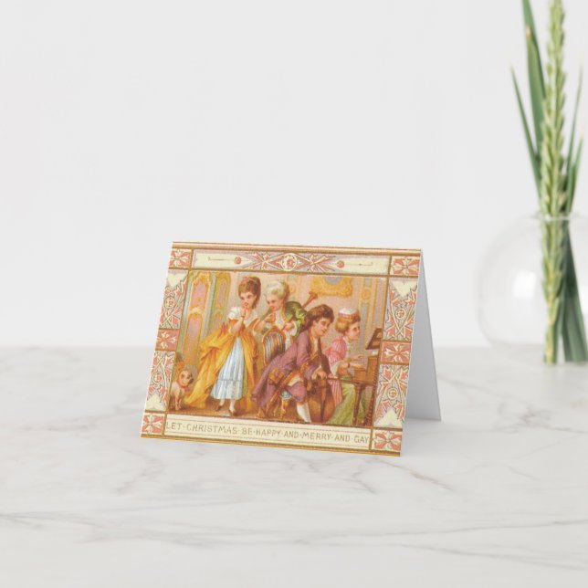 1800s CHRISTMAS NOTECARDS & GREETING CARDS (Front)