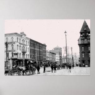 1800's Scranton Pa. Poster