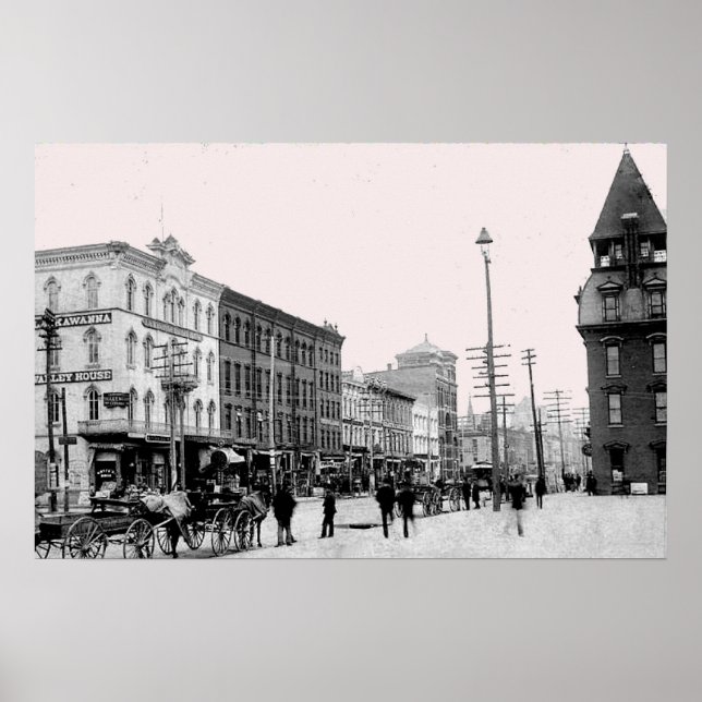 1800's Scranton Pa. Poster (Front)