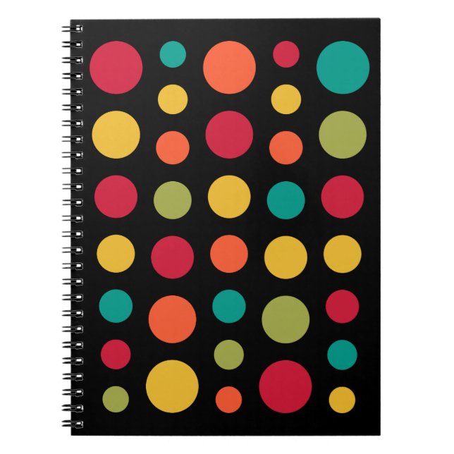 180115 - Colours 02 - on Black Notebook (Front)