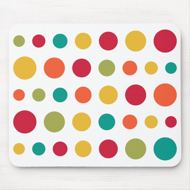 180115 - Colours 02 - on White Mouse Mat (Front)