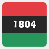 1804 Haiti Pan African Colours 