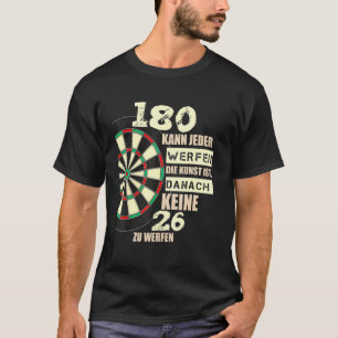 180 501 Darts Jersey For Dart Players Dart T-Shirt