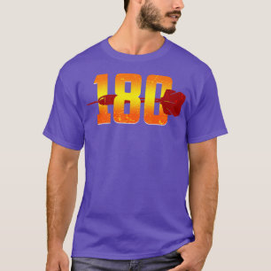 180 Darting and Darts Vintage Funny Dart Player T-Shirt
