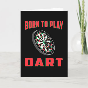 180 Darts Dart Dartboard Bullseye Arrow Funny Gift Card