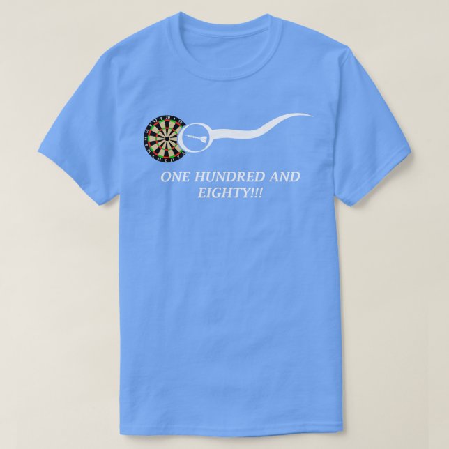 180 Darts Future Dad Gifts T-Shirt (Design Front)