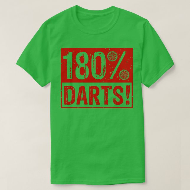 180 Darts T-Shirt (Design Front)