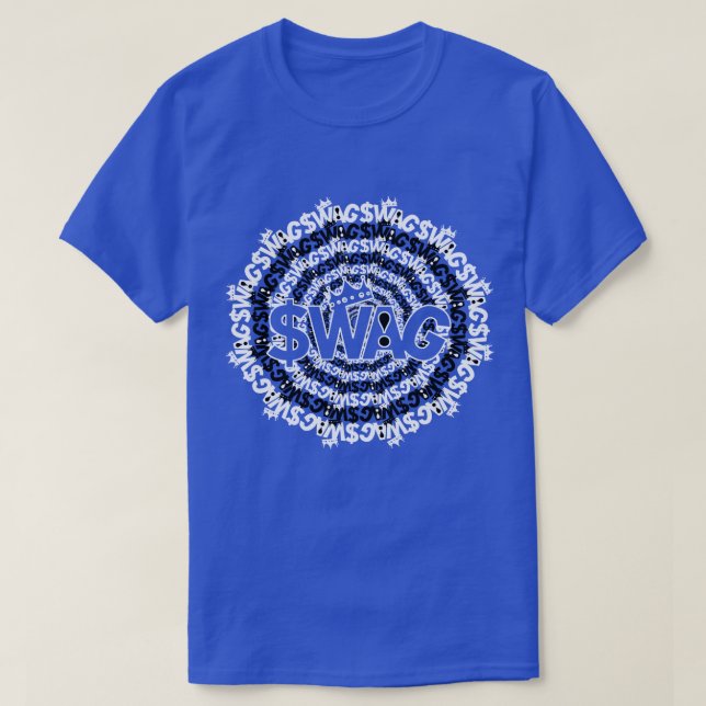 180 degree King of Swag  T-Shirt (Design Front)