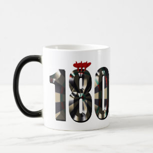 "180 in 3D: The Ultimate Darts Dimension" Magic Mug