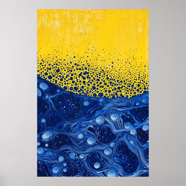 1812 Cosmic Surrealist Dreamscape Poster (Front)