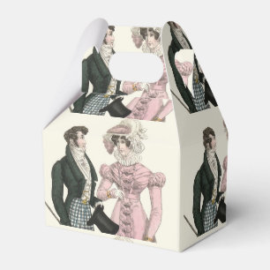 1823 Antique Wedding Man Woman Fashion Favour Box